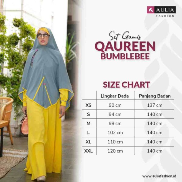 set gamis aulia fashion Qaureen Bumblebee 3