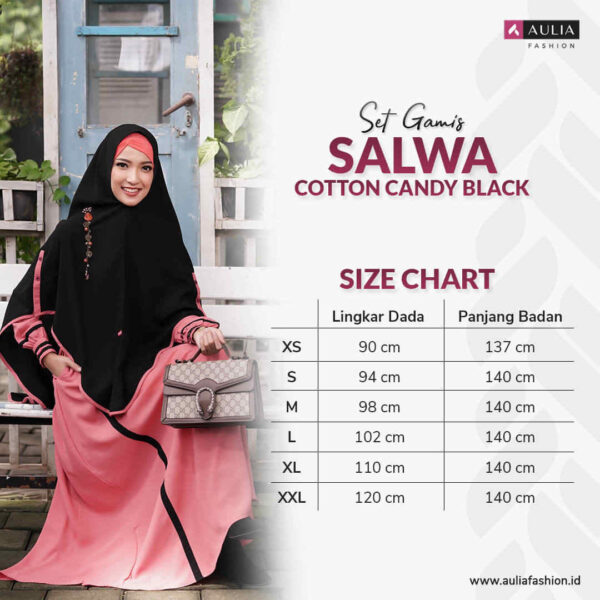 Set Gamis Aulia Fashion Salwa Cotton Candy 3