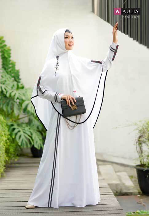 baju muslim modern warna putih