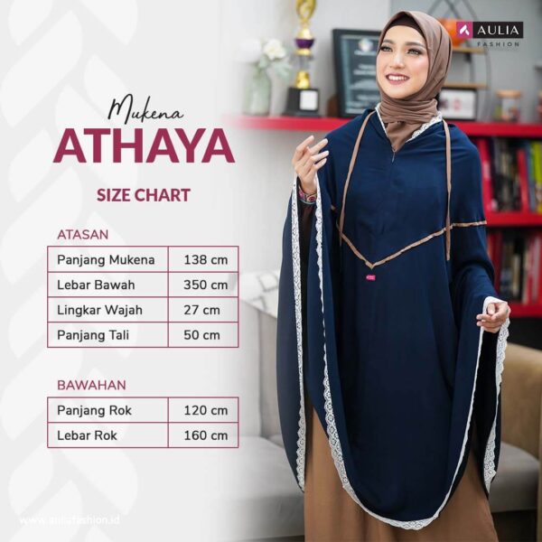 Mukena Athaya Navy Khaky by Aulia Fashion 3