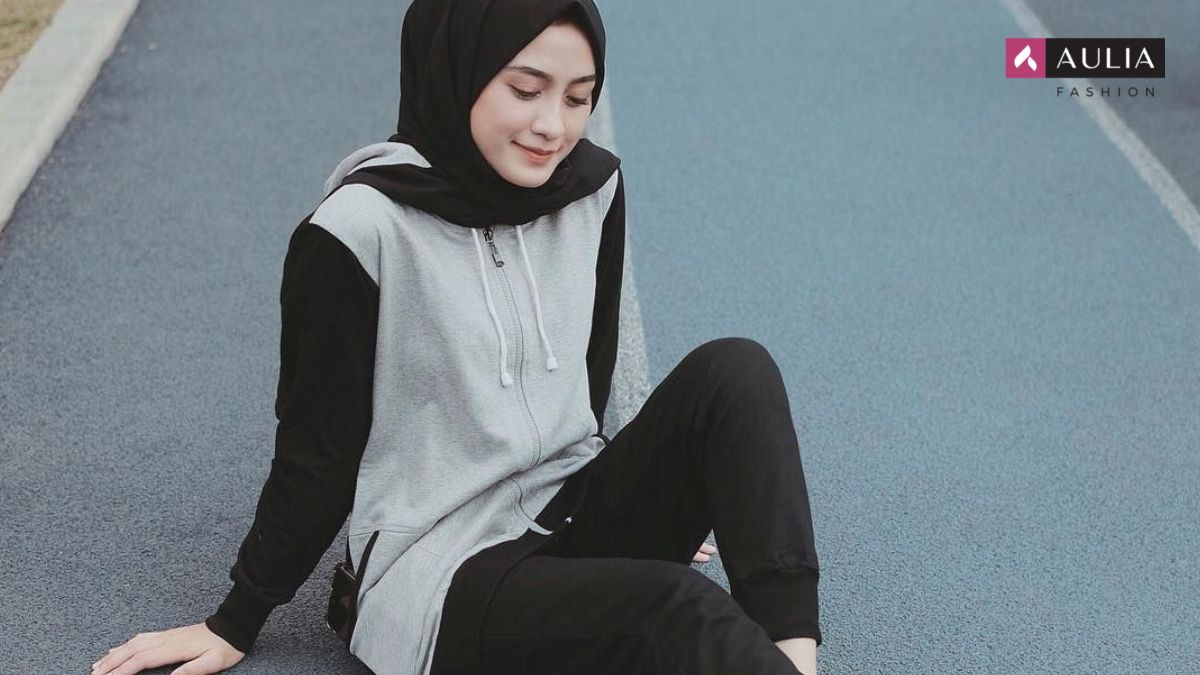 gaya sporty wanita hijab